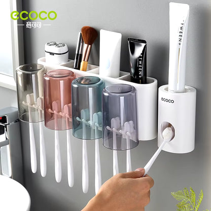 Bathroom Toothbrush Holder Bathroom Organizer Electric Toothbrush Holder Wall Bathroom Accessories Set Home Accessories