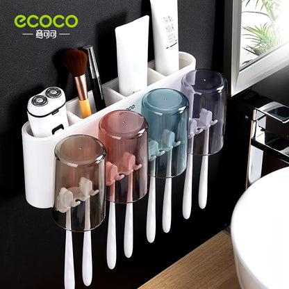 Bathroom Toothbrush Holder Bathroom Organizer Electric Toothbrush Holder Wall Bathroom Accessories Set Home Accessories