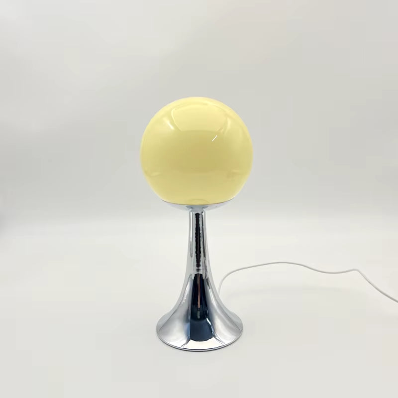 Glass round Home Table Lamp Room Decoration Hotel Bedside Desk Lamps Girl Bedroom Atmosphere Lighting Night Light Desktop Lamp