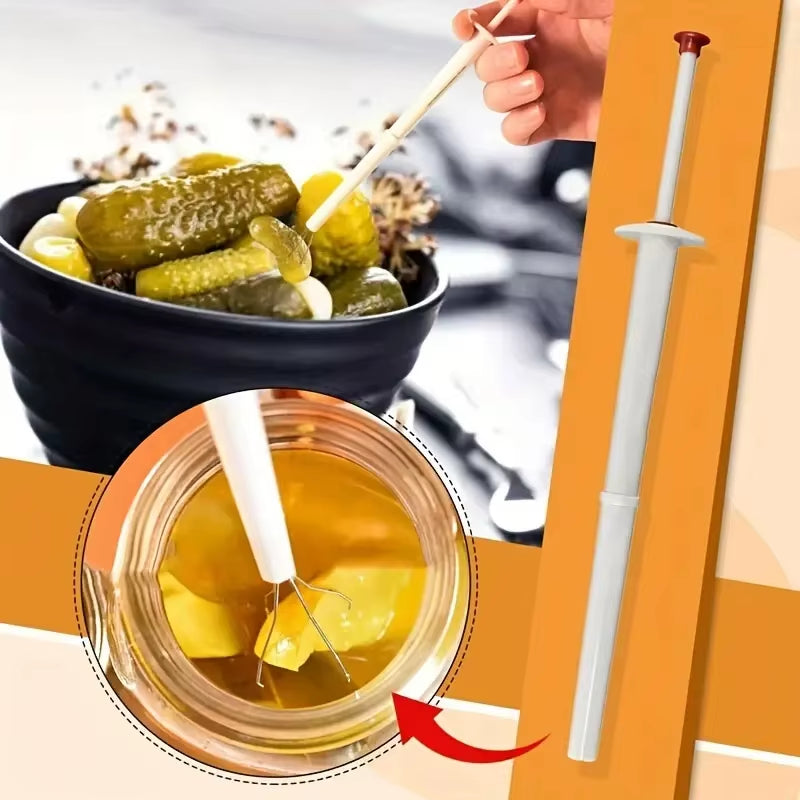 Pickle Cucumber Clipper Tool Plastic Pickle Pincher Pickle Kitchen Tools Kitchen Gadgets Cooking Accessories Gadgets for Home